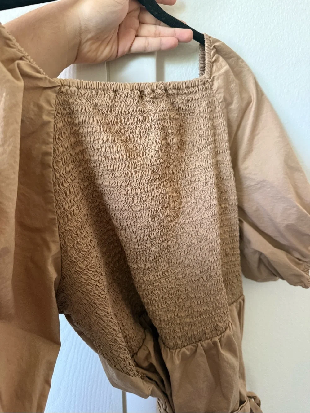 Old Navy Tan Wrap shirt XL